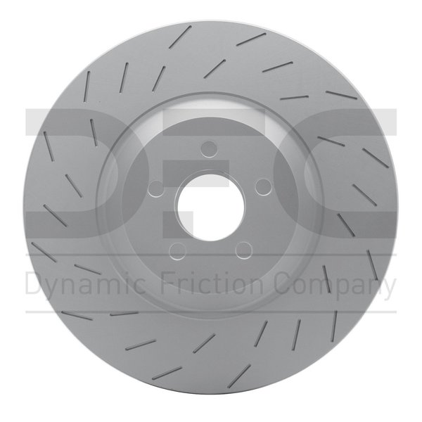 Dynamic Friction Co DFC GEOSPEC COATED ROTOR - SLOTTED 614-40036